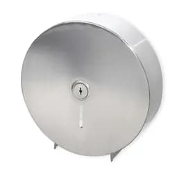 Toilet Paper Dispenser Jumbo 14 IN Stainless Steel Wall Mount Single 6/Case