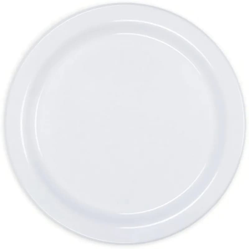 Carlisle Foodservice Products® Dallas Ware® Dinner Plate 9X0.80 IN Melamine White 48/Case