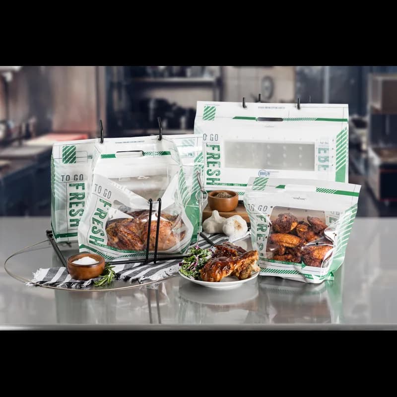 TO GO FRESH™ Rotisserie Chicken Bag Large (LG) With Handle Vented 250/Case