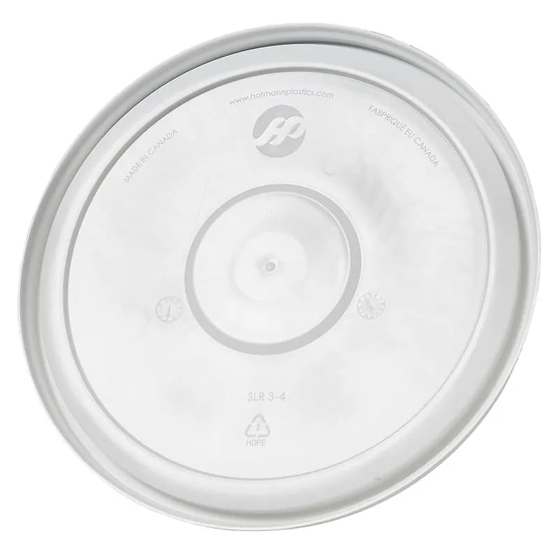 Pail Lid 5 GAL HDPE White 1200 Count/Pallet