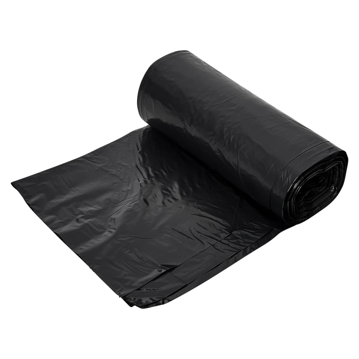 Victoria Bay Can Liner 40X53 IN 55 GAL Black 1.3MIL 10 Count/Roll 10 Rolls/Case