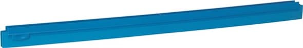 Vikan® Squeegee Polypropylene (PP) Thermoplastic Elastomers (TPE) Rubber Blue Cassette Replacement Hygienic 1/Each