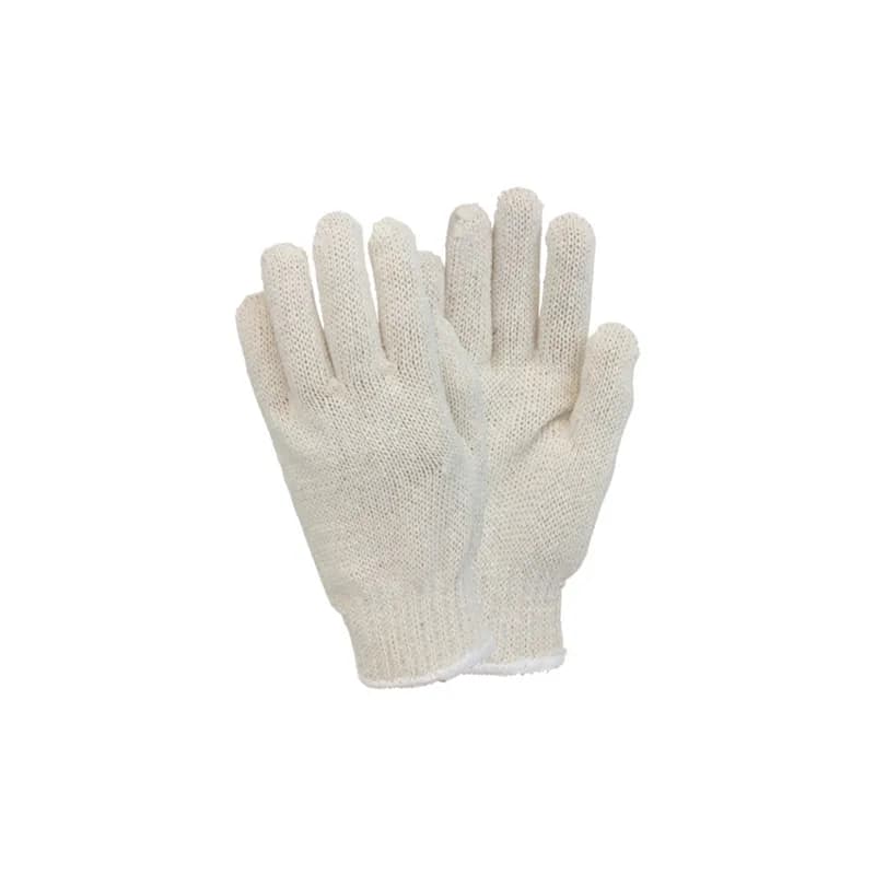 Gloves Ladies 38 IN Medium Weight Polyester Cotton String Knit Economy 25 Count/Pack 12 Packs/Case 300 Count/Case