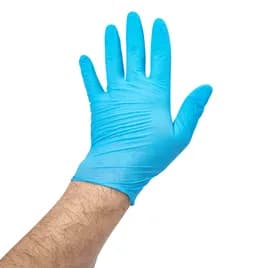 Victoria Bay Food Service Gloves Large (LG) Blue 3.5MIL Nitrile Disposable Powder-Free 100 Count/Box 10 Box/Case