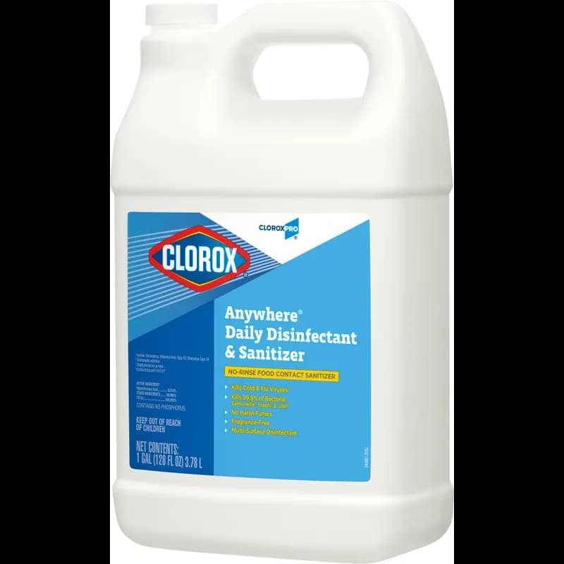 Clorox® Anywhere® Disinfectant 1 GAL Multi Surface Daily RTU 4/Case