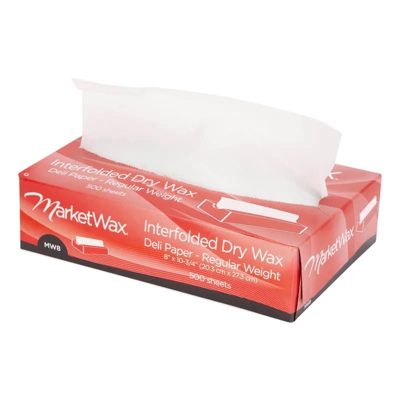 Bagcraft® Wax Paper 8X10.75 IN 500/Box