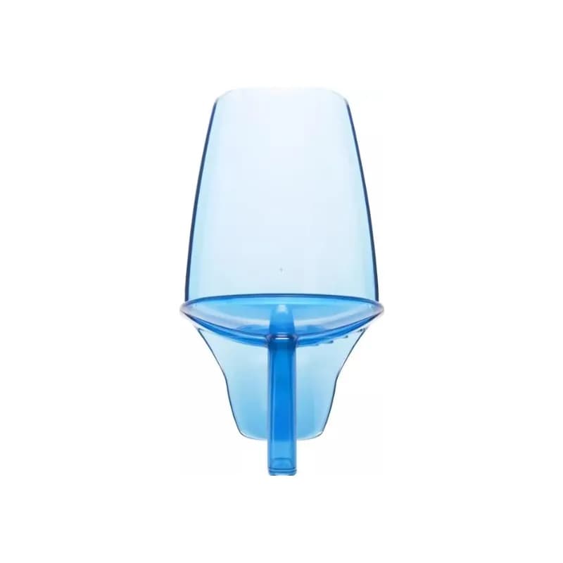 San Jamar SAF-T-SCOOP Ice Scoop 64-84 OZ PC Blue System Ergonomic Handle 1/Each