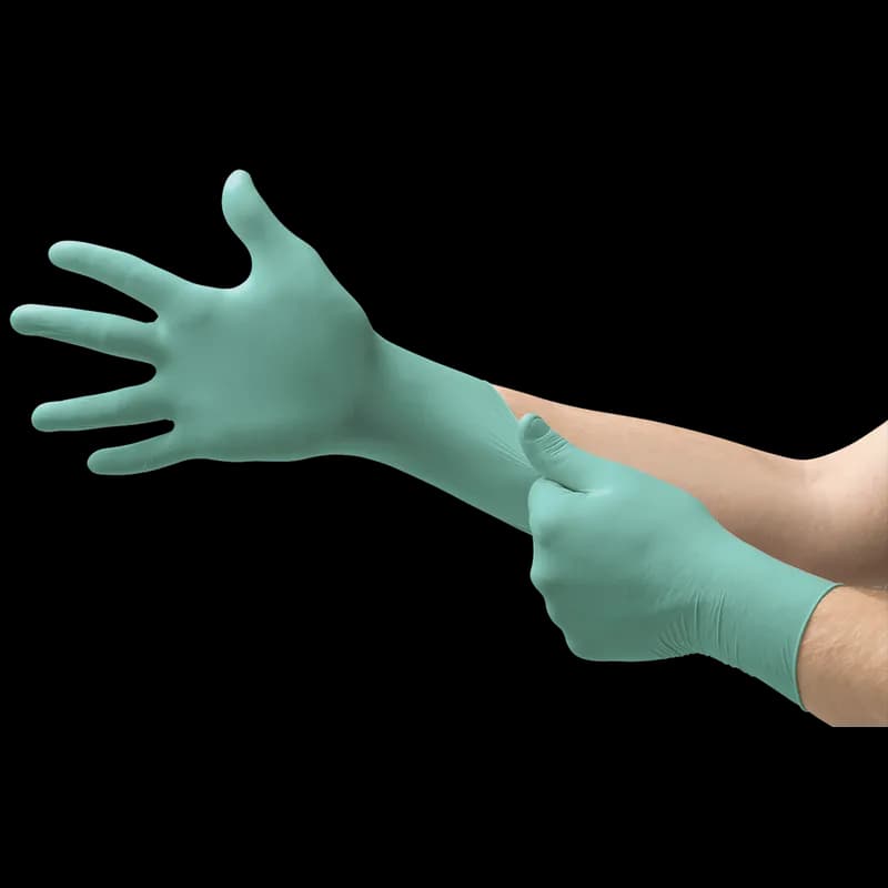 MICROFLEX® NeoPro® Gloves Small (SM) Green Neoprene Powder-Free 100 Count/Box 10 Box/Case