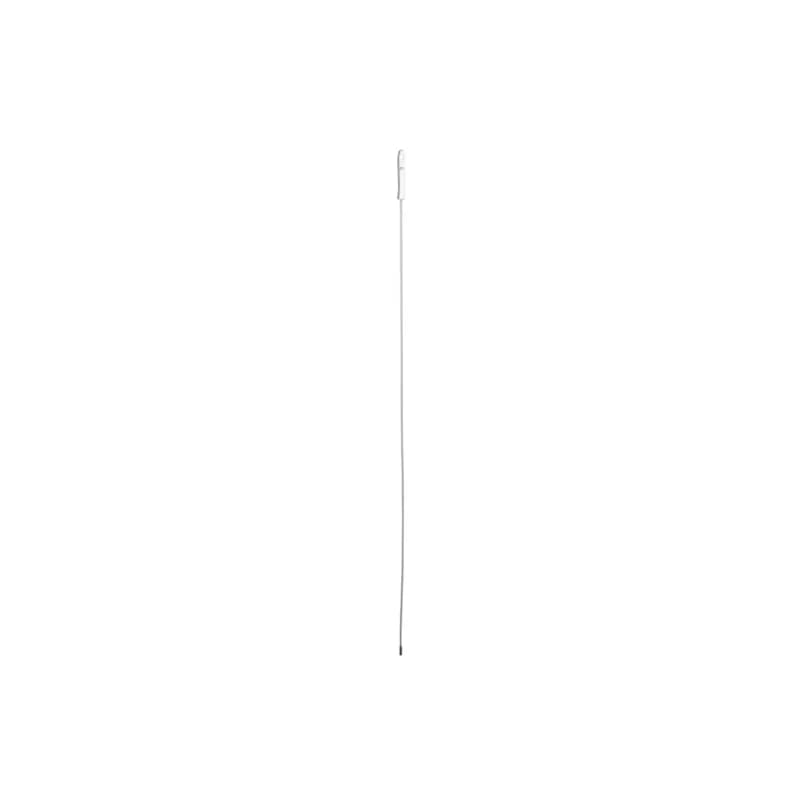 Vikan® Brush Handle 59.3X0.2X0.2 IN Polypropylene (PP) Polyamide Stainless Steel White Flexible 1/Each