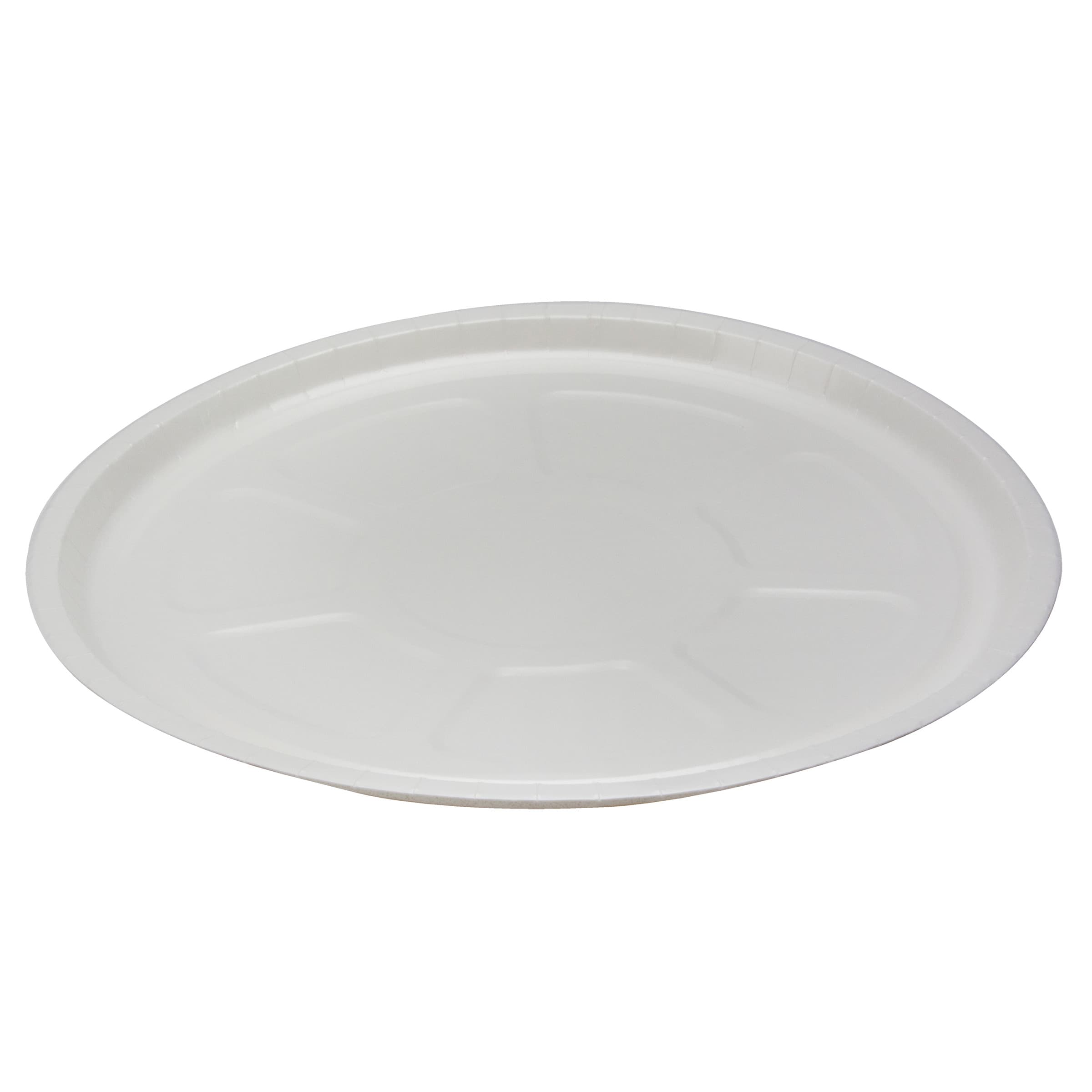 Pizza Board & Tray 13X0.59375 IN Paperboard White Round Ovenable 250/Case