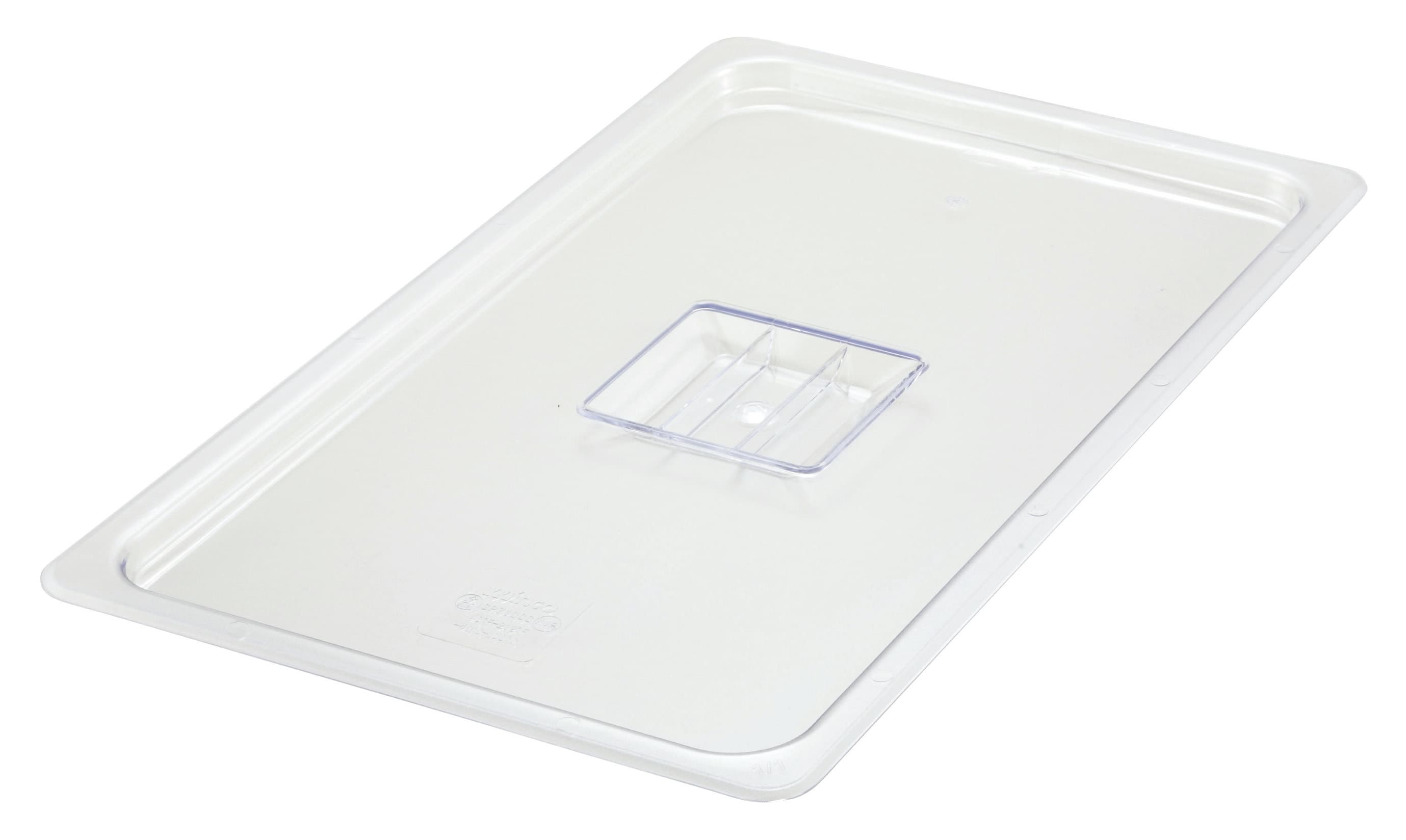Cover Full Size 20.625X12.75X1.125 IN PC Clear Rectangle For Pan 1/Each