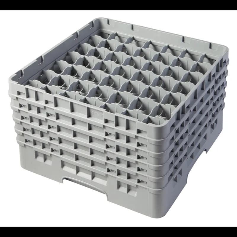 Camrack® Glass Rack 11.75 IN 9 Compartment Soft Gray 1/Each