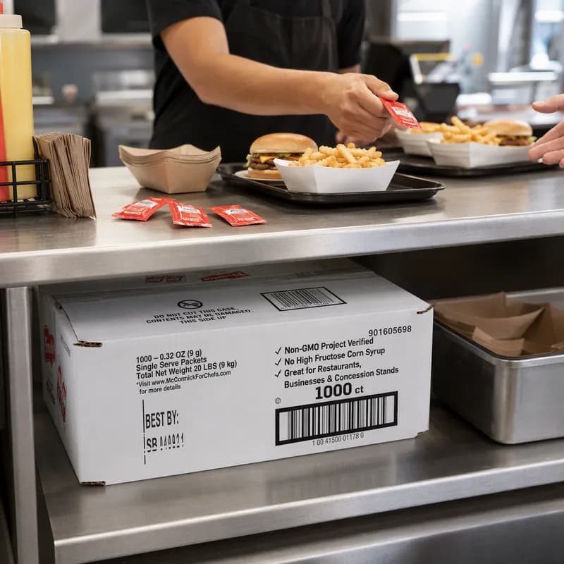 French's® Ketchup Single Packets 1000/Case