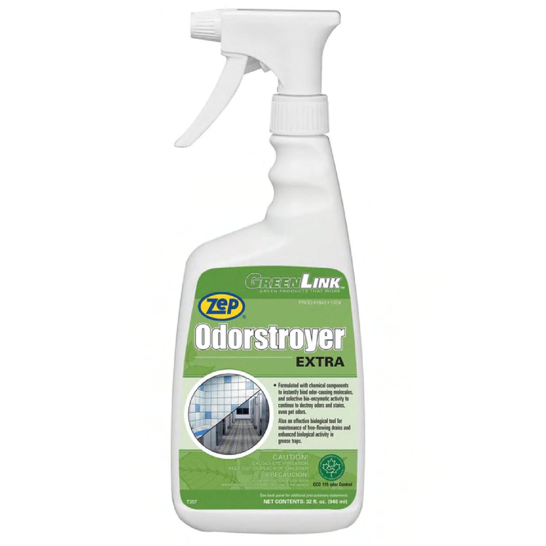Odor Eliminator Pleasant Scent Off-White Spray RTU Liquid 32 OZ 12/Case