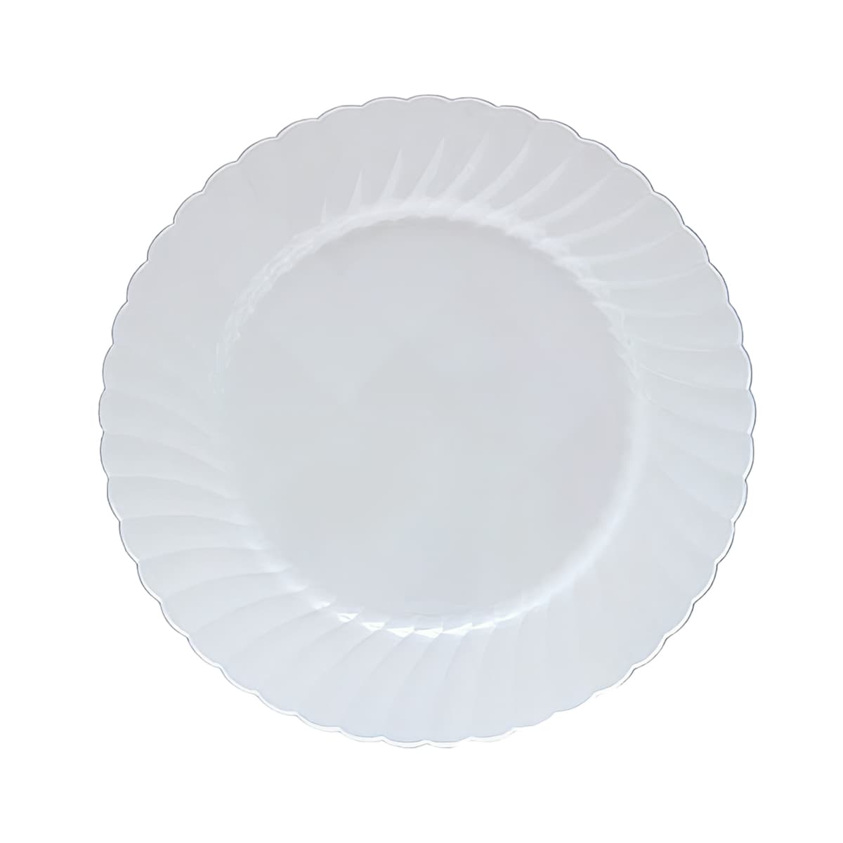 WNA Plate 9 IN Plastic White Round 180/Case