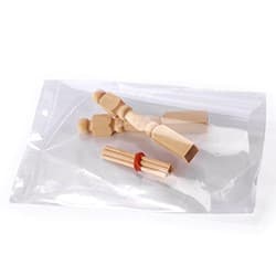 Laddawn® Poly Bag 12X17 IN LDPE 2MIL With Seal Top Closure 1000/Case