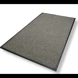 WaterHog® Scraper & Wiper Floor Mat 48IN X6FT Charcoal PET With SBR (Styrene-Butadiene Rubber) Backing 1/Each