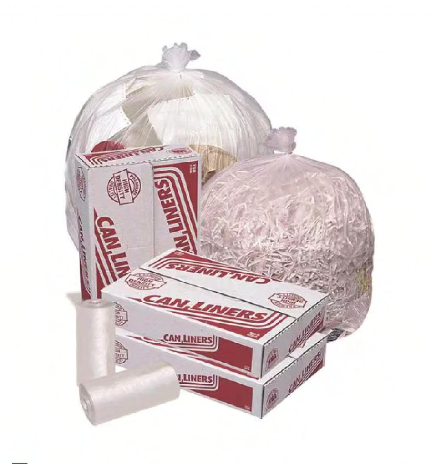 Liner 24X33 IN Clear 0.35MIL 50 Count/Roll 20 Rolls/Case