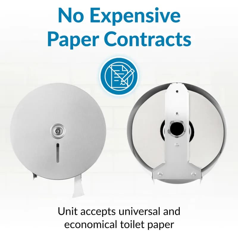 BOBRICK Toilet Paper Dispenser 1-Roll 1/Each