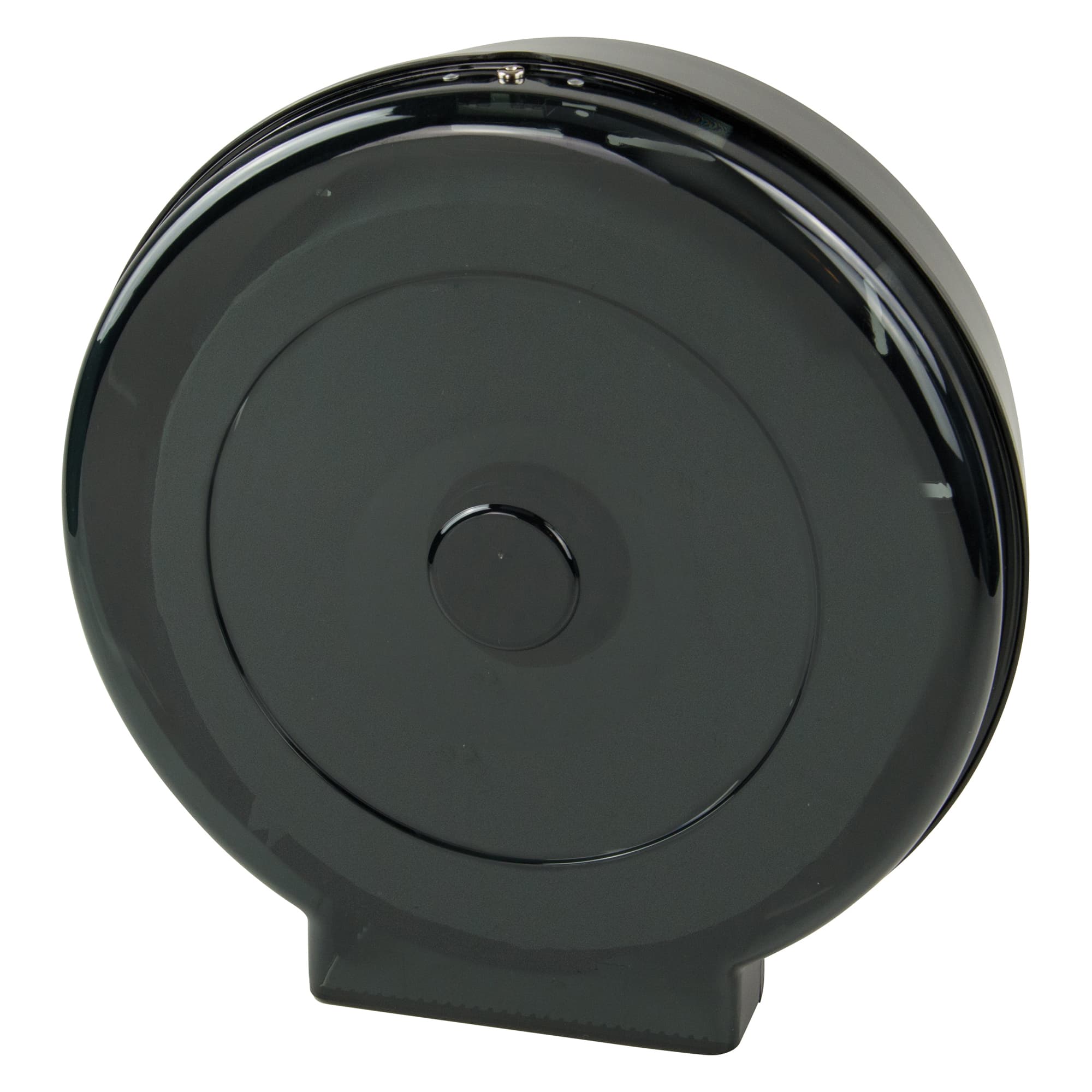 Toilet Paper Dispenser 11.9375X5.1875X11.5 IN Plastic Wall Mount Black 1-Roll Jumbo (JRT) 11IN Roll 1/Each