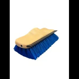 Scrub Brush 10 IN Plastic Blue Dual Surface With Squeegee 1/Each