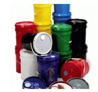 Pail Lid White With Spout 240/Pallet