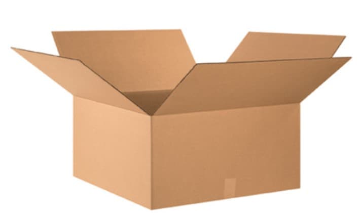 Regular Slotted Container (RSC) 24X12X12 IN Corrugated Cardboard 32ECT 25 Count/Bundle 125 Count/Pallet