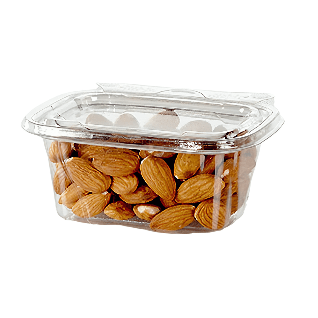 Deli Container Base 6 OZ Plastic Clear Rectangle 760/Case