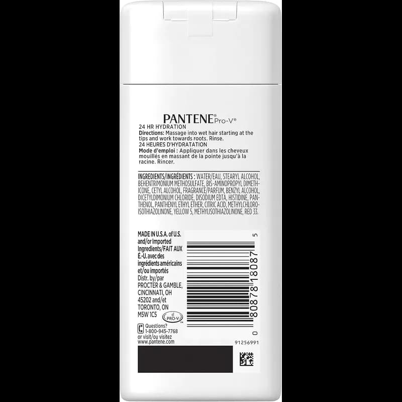 Pantene® Hair Conditioner 3.38 OZ Base 24/Case