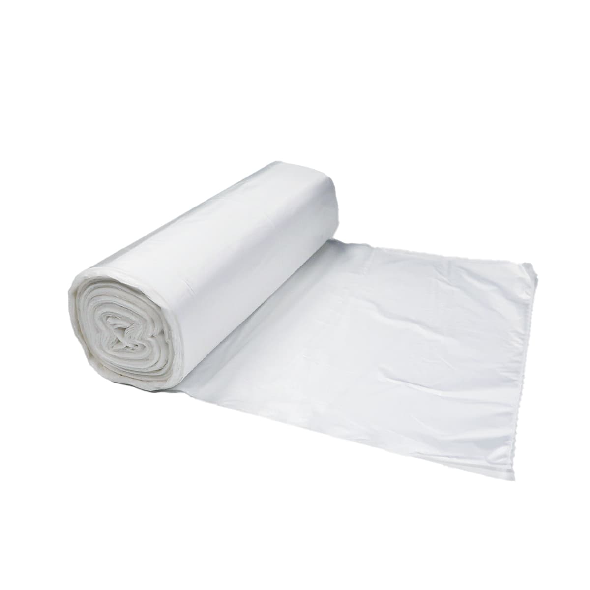 Victoria Bay Can Liner 43X47 IN 45-50 GAL Clear 0.60MIL 20 Count/Roll 5 Rolls/Case