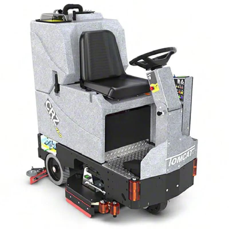 Tomcat® Rider Scrubber 33 GAL 34IN .75 HP Ride-On Disk Head 210 Ah Wet Battery 1/Each