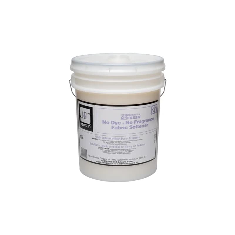 Clothesline Fresh® Unscented Fabric Softener 5 GAL No Dye 1/Pail
