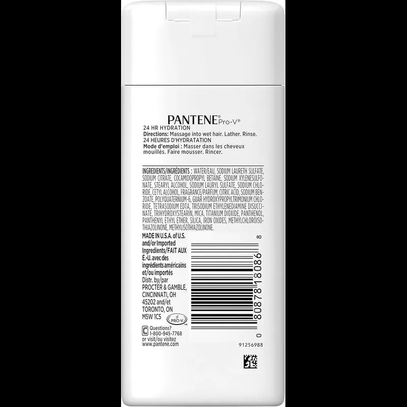 Pantene® Cleanse And Nourish Shampoo 3.38 OZ Base 24/Case