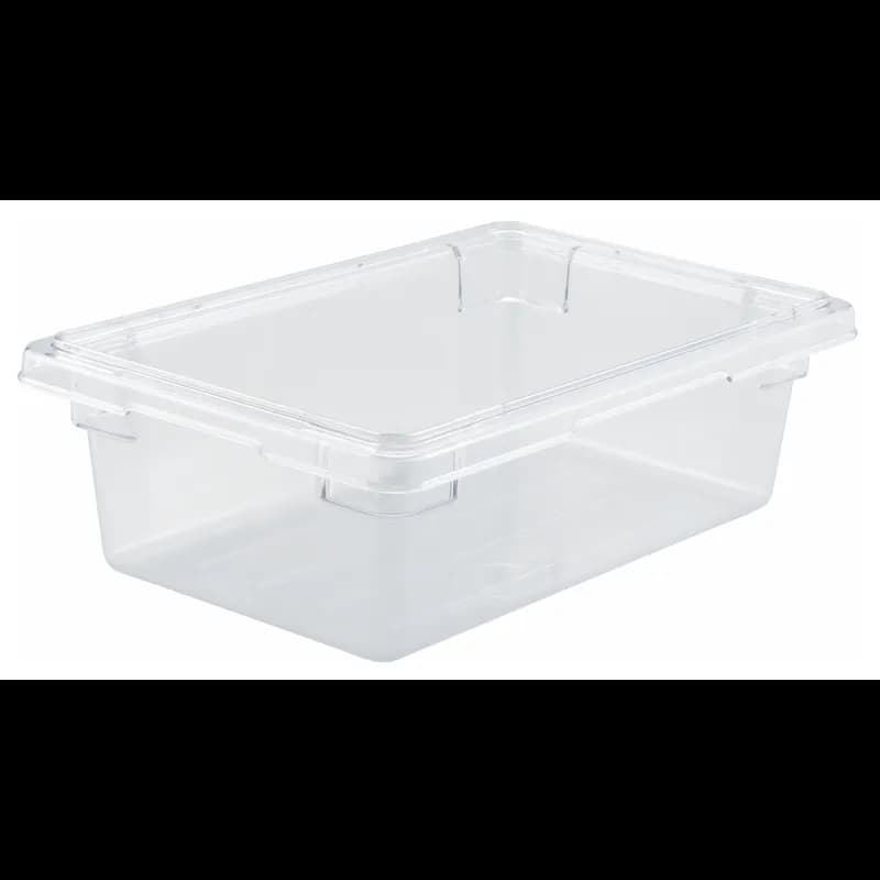 Food Storage Box 1/2 17.875X12X6 IN Clear PC Heavy Duty Freezer Safe 1/Each