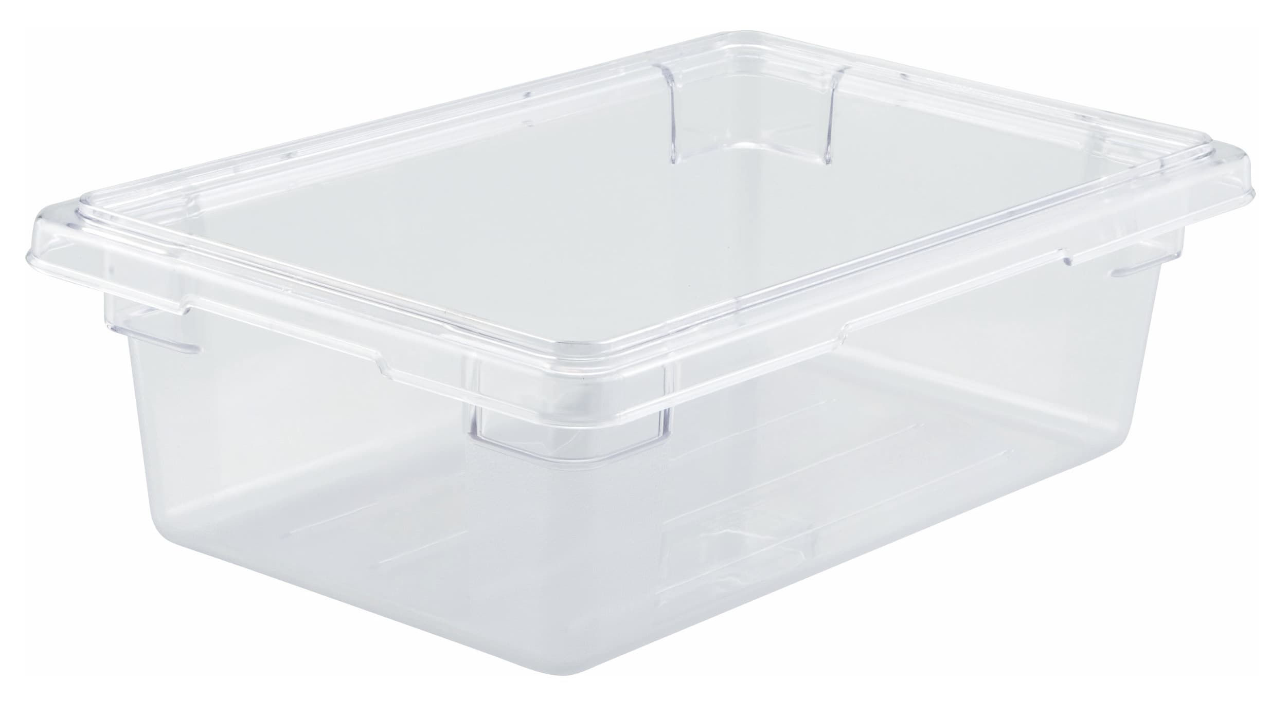 Food Storage Box 1/2 17.875X12X6 IN Clear PC Heavy Duty Freezer Safe 1/Each