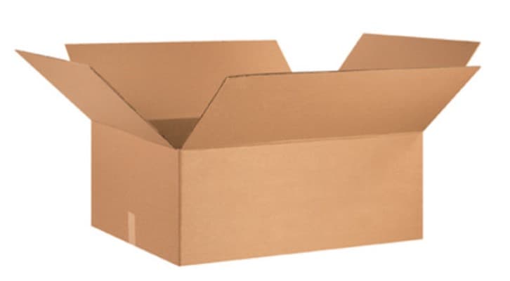 Regular Slotted Container (RSC) 30X24X12 IN 32ECT 25 Count/Bundle 125 Count/Pallet