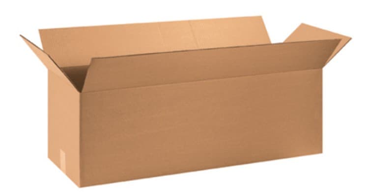 Regular Slotted Container (RSC) 36X12X12 IN 32ECT 20 Count/Bundle 280 Count/Pallet