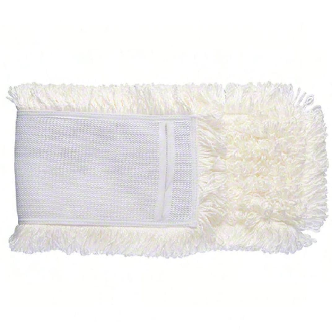 Mop Pocket 24 IN White Microfiber Looped 12/Case