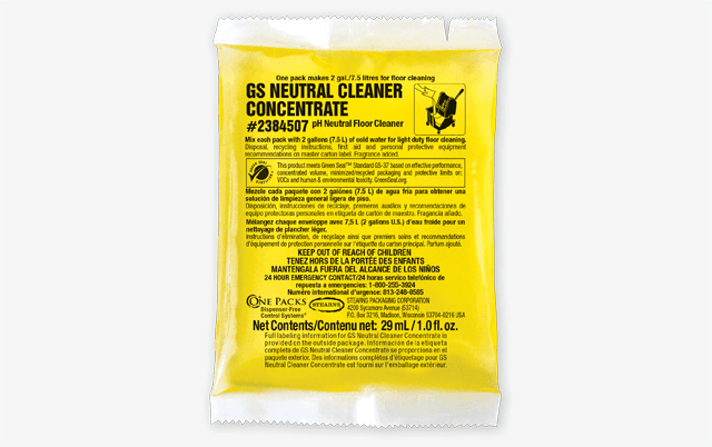 Neutral Cleaner 1 OZ Concentrate 144/Case