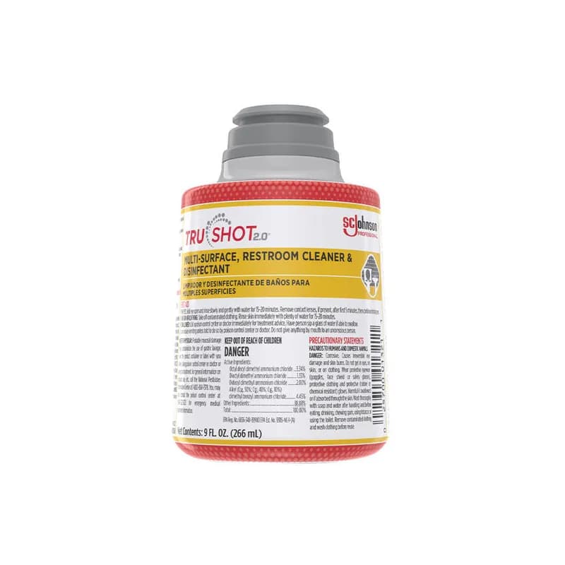 TruShot 2.0® Disinfectant Cleaner 9 OZ Restroom Multi-Surface 4/Case