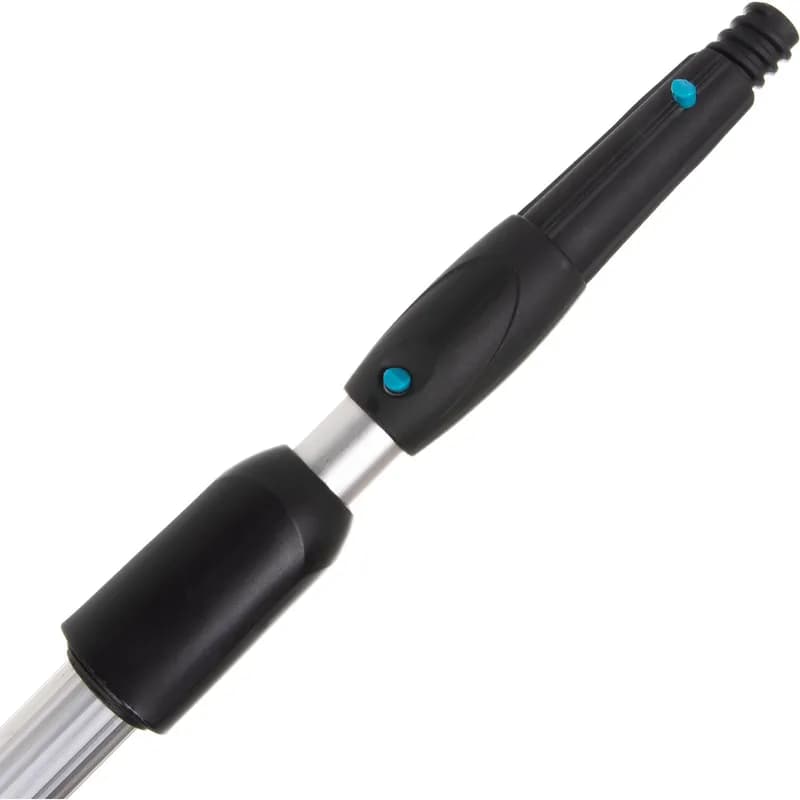 Carlisle Foodservice Products® Extension Pole 8 FT Aluminum 2-Piece With Nylon Cone Adaptor 1/Each
