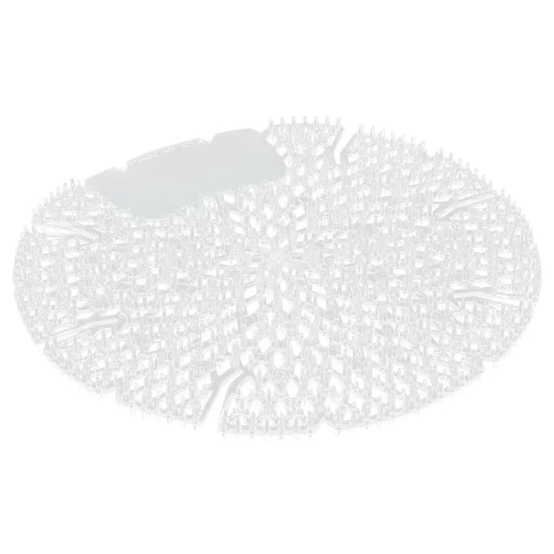 Mini Pearl Urinal Screen Melon Mist White Plastic 10/Box