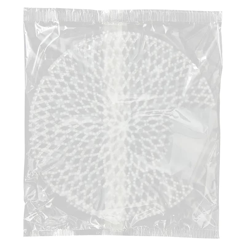 Mini Pearl Urinal Screen Melon Mist White Plastic 10/Box