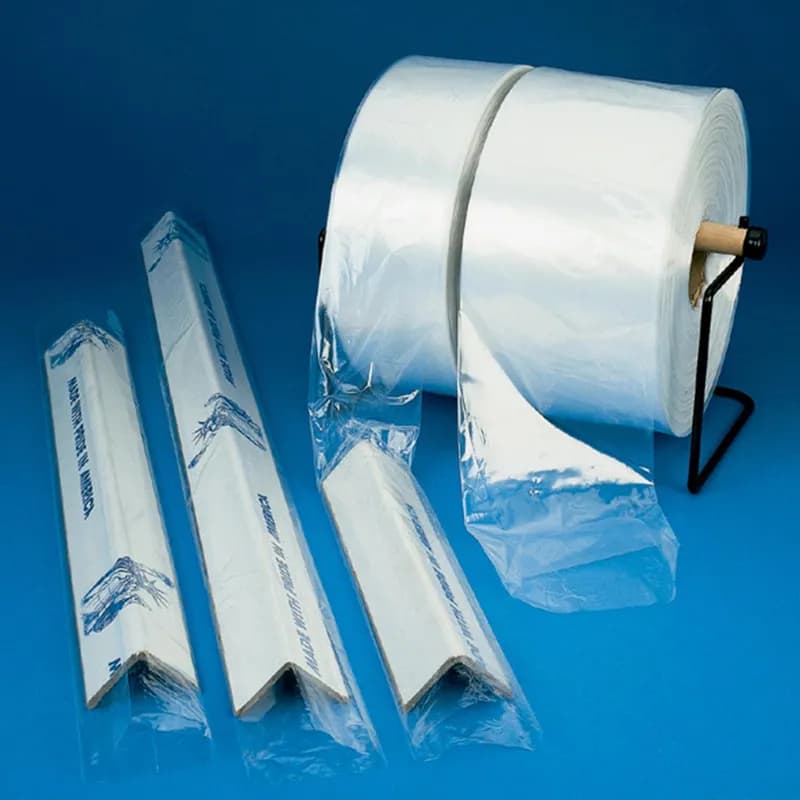 Poly Tube 28IN X1075FT Clear LDPE 4MIL With 3 IN Core Diameter 1/Roll