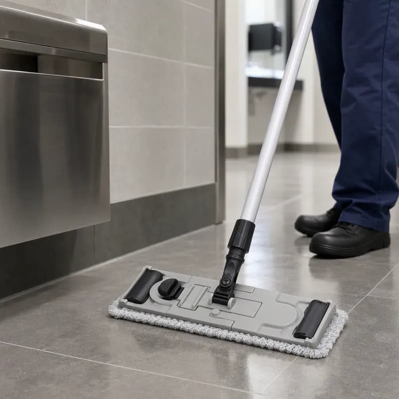 Mop Frame Gray Step On Lock Tab 10 Count/Case