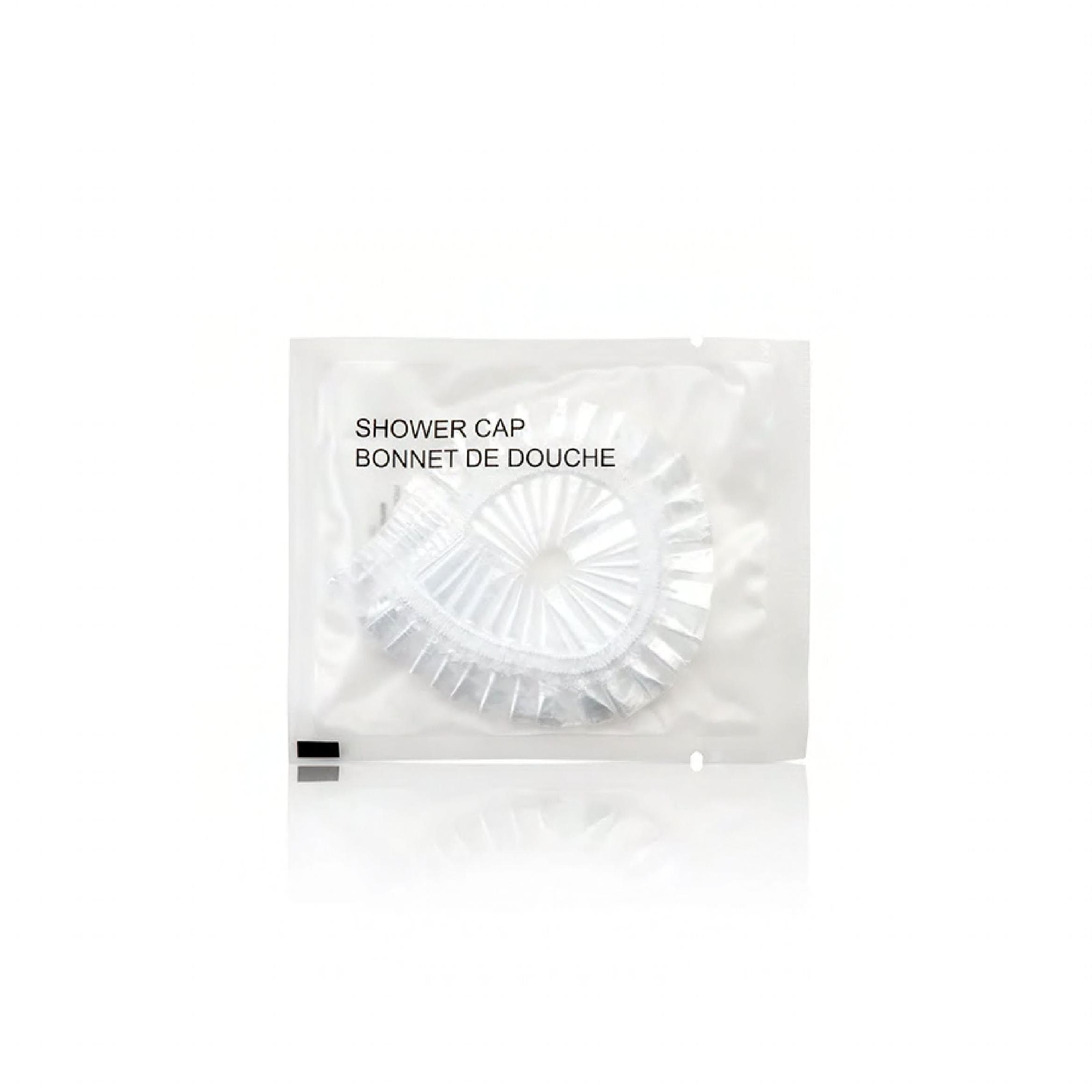Shower Cap Clear Plastic Frosted 288/Case