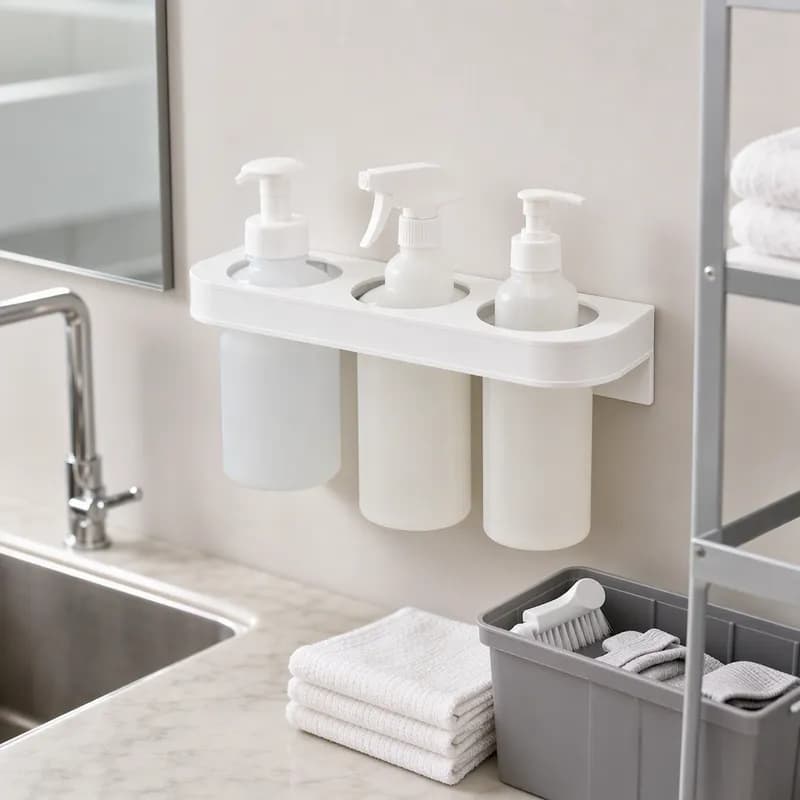 Magnetix Dispenser Bracket White PET Triple 24/Case