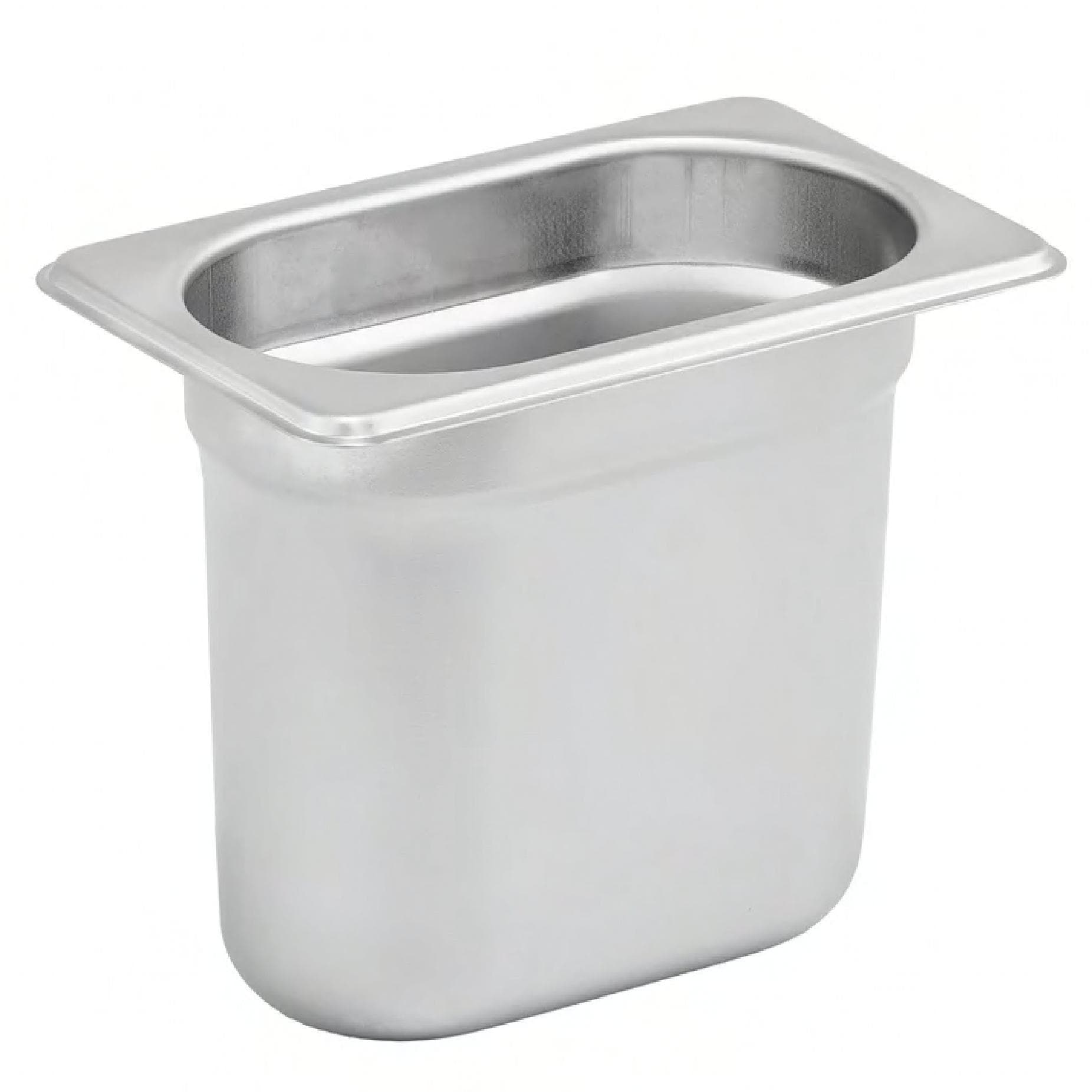 Cover For Steam Table Pan 1/9 Size 6 IN 18/8 Stainless Steel 1/Each