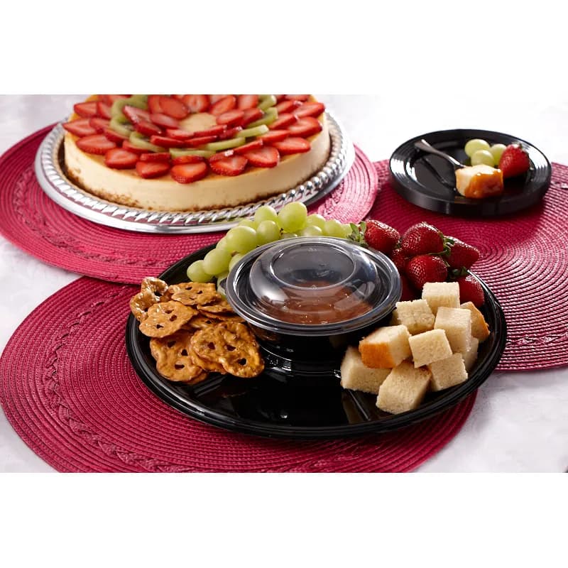 Lid Dome Plastic Clear Round For 8-12-16 OZ Bowl 500/Case