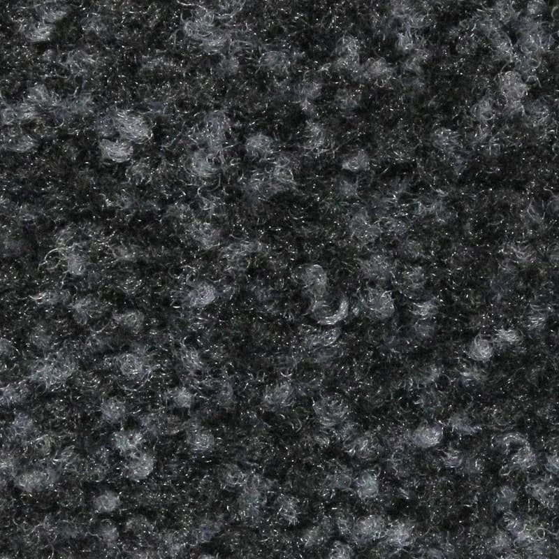 Classic Solutions Floor Mat 24X36 IN Charcoal Heather Nylon Fiber With Cleated Backing 1/Each